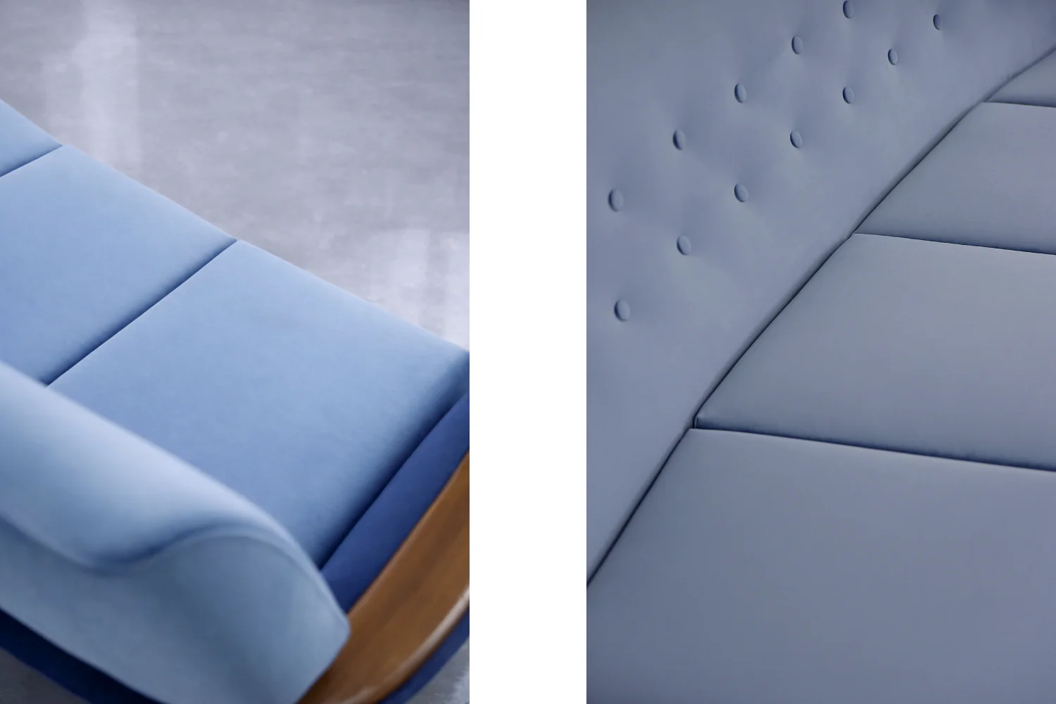 Velvet lounge suite, Holm Fabriker AB, Sweden, 1960s