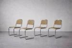 Set of 4 Cantilever Chairs, Germany, 1960s