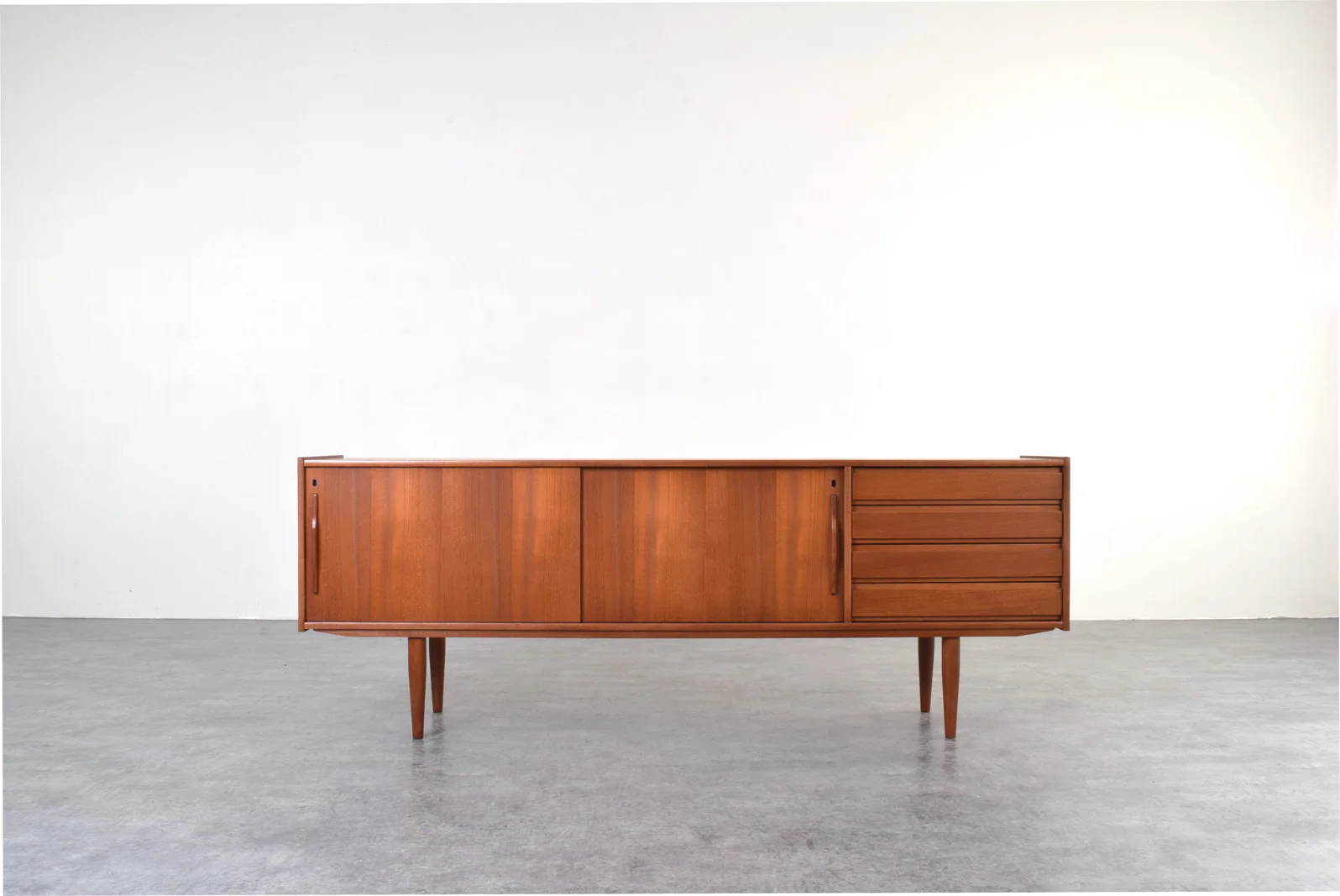 Vintage Teak Sideboard, Denmark, 1960s