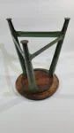 Industrial metal stool, Germany, 1950s