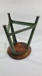 Industrial metal stool, Germany, 1950s