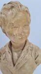 Popiersie chłopca w gipsie, XX wiek