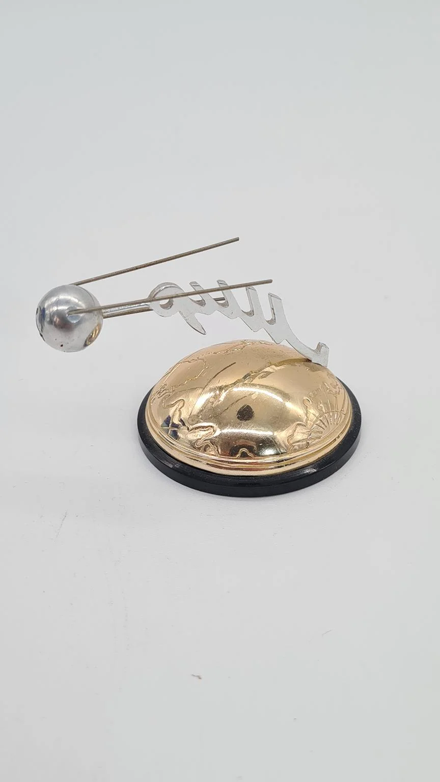 Figurine commemorating the launch of Sputnik 1 in 1957, USSR