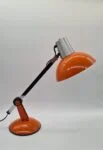 Orange desk lamp, 1970s
