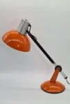 Orange desk lamp, 1970s