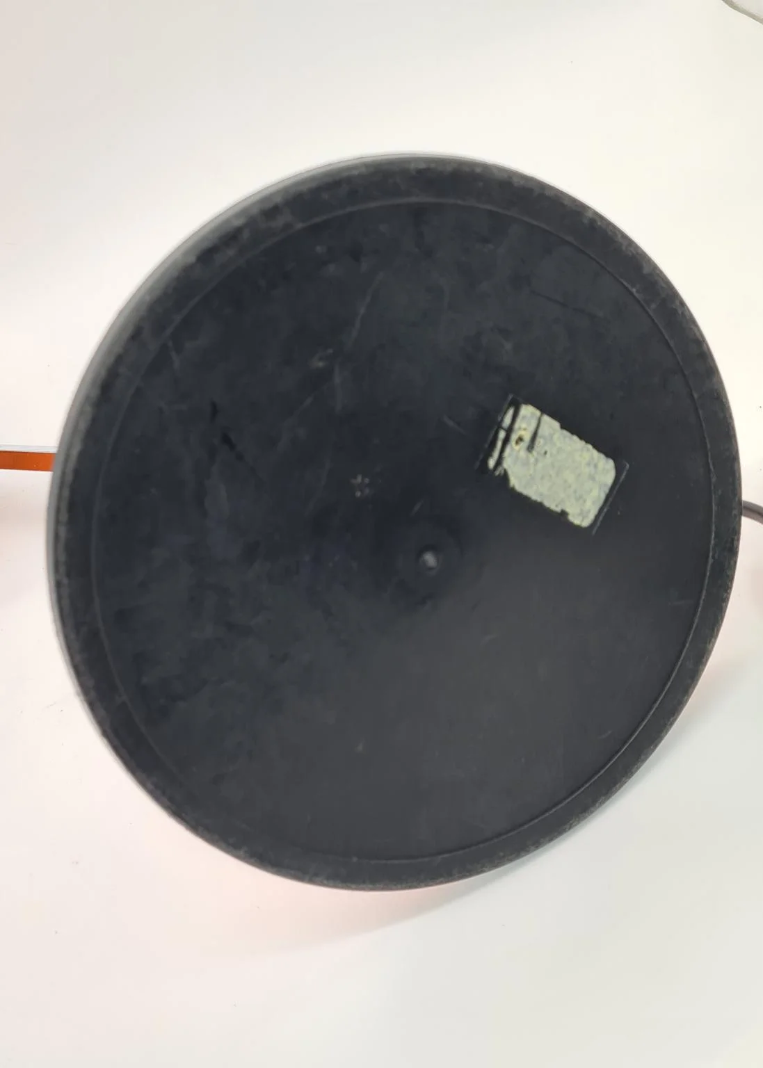 Orange desk lamp, 1970s
