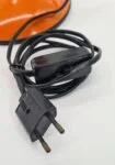Orange desk lamp, 1970s