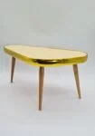 Vintage kidney-shaped coffee table, 1960s