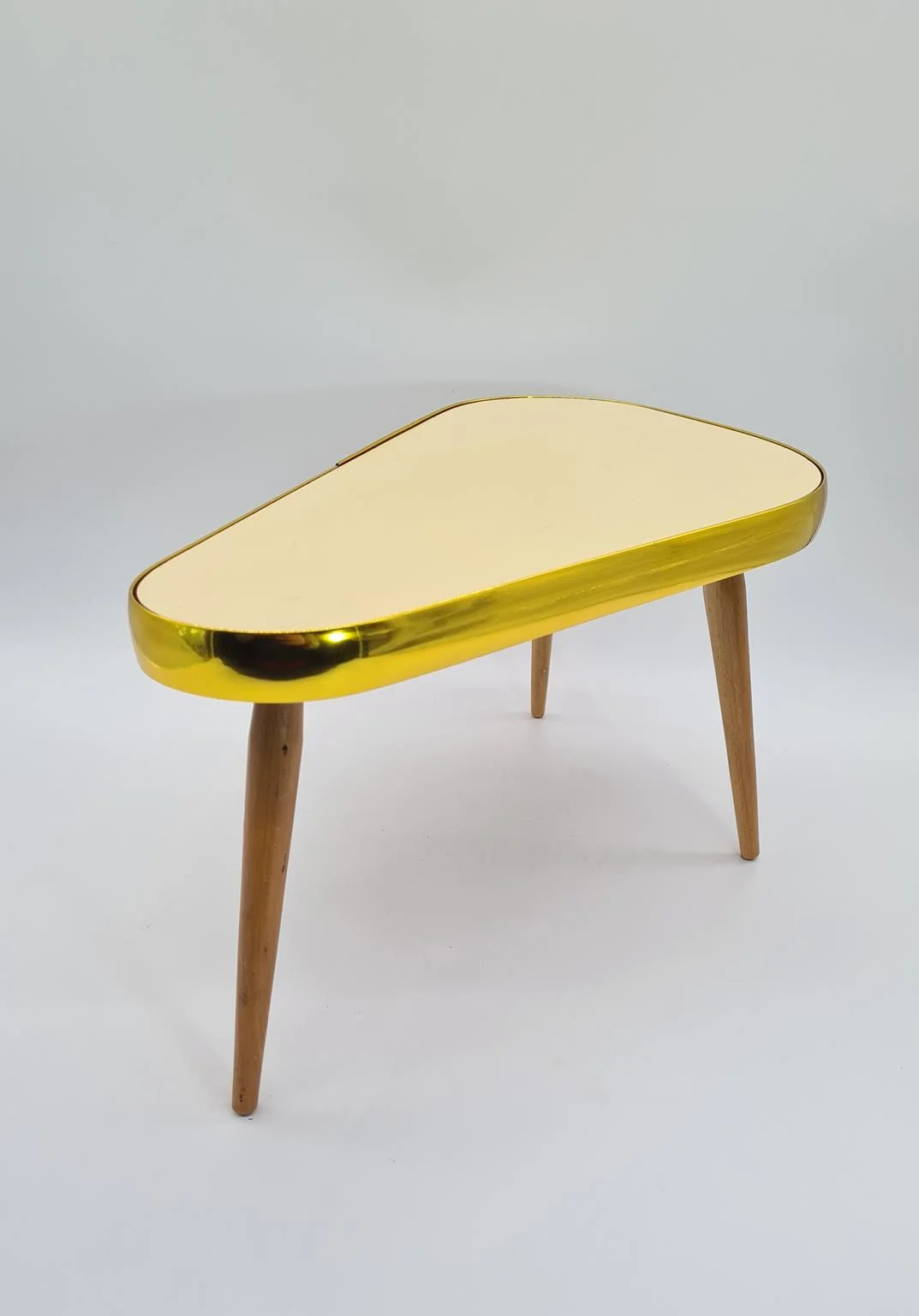 Vintage kidney-shaped coffee table, 1960s