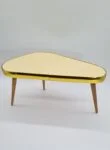 Vintage kidney-shaped coffee table, 1960s