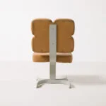 Brutalist armchair, Czechoslovakia, 1970s