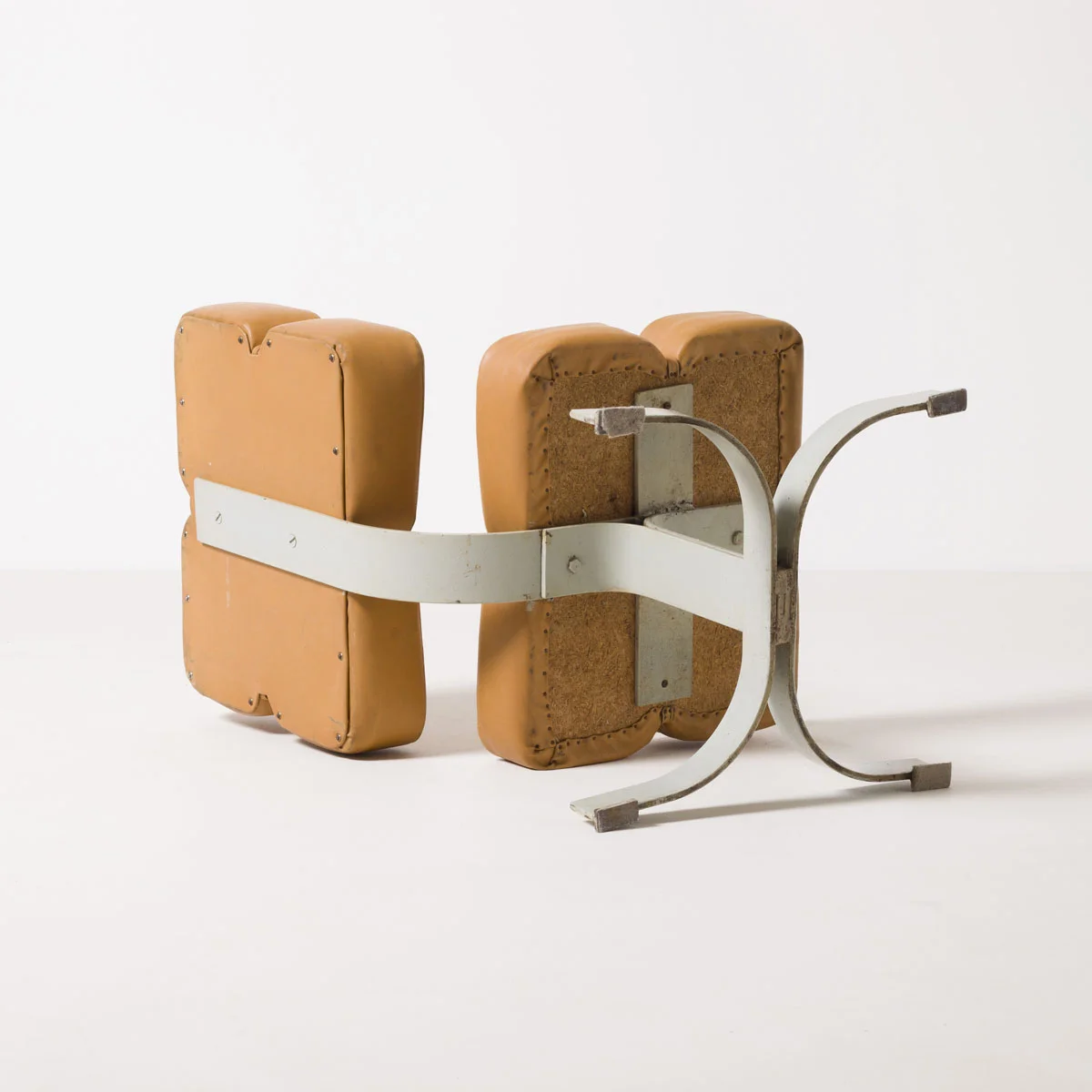 Brutalist armchair, Czechoslovakia, 1970s