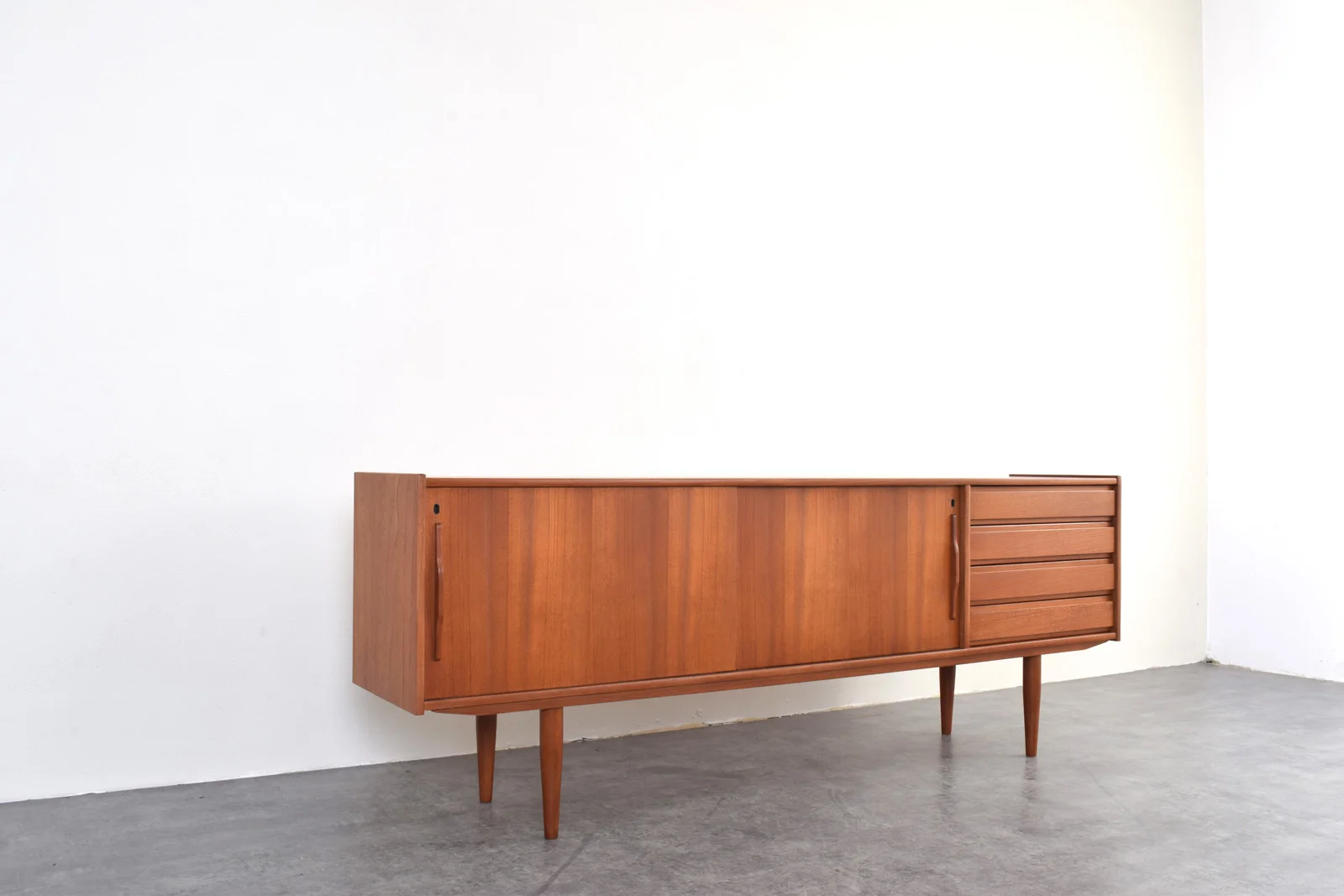Vintage Teak Sideboard, Denmark, 1960s