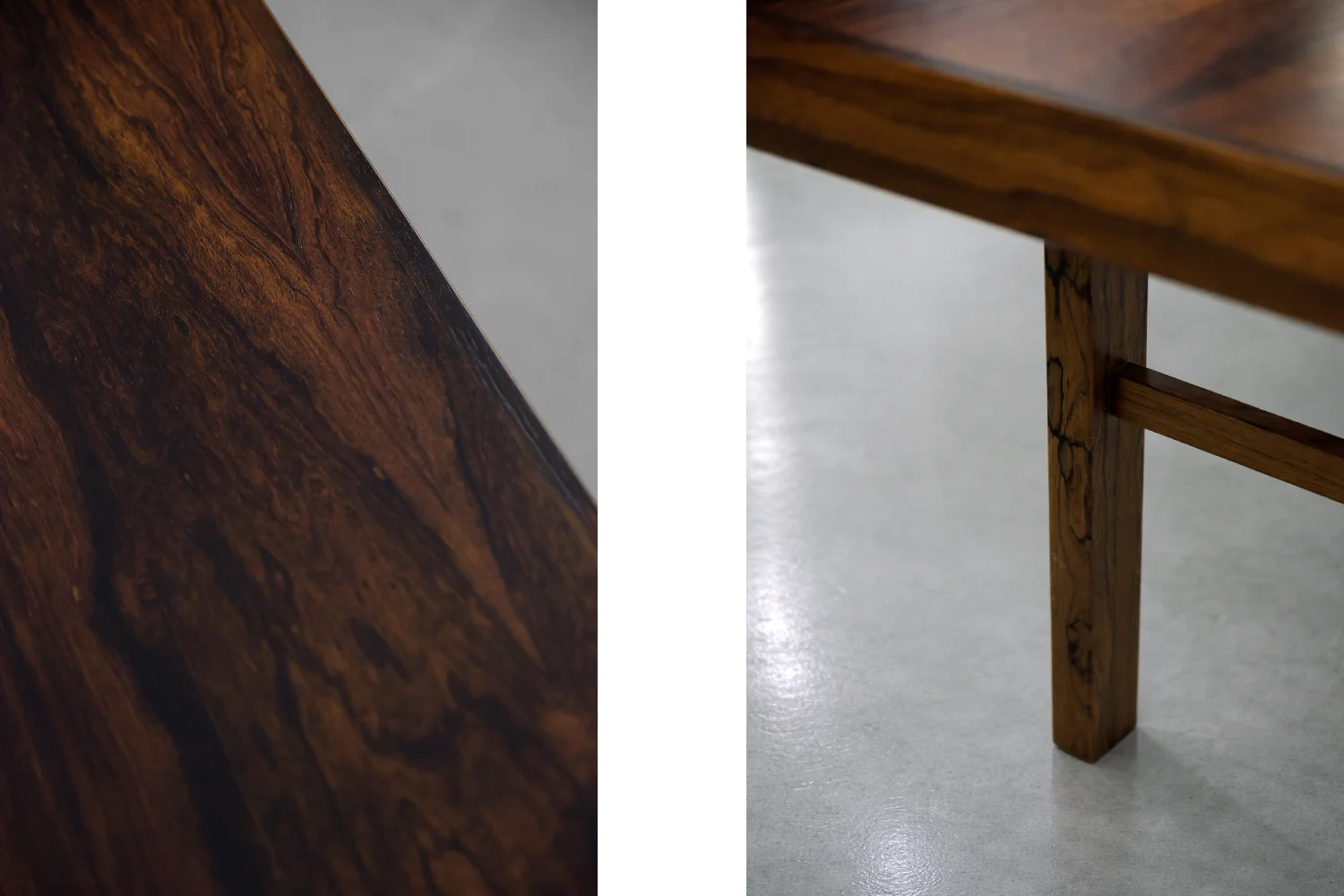 Vintage rosewood coffee table, Denmark, 1960s