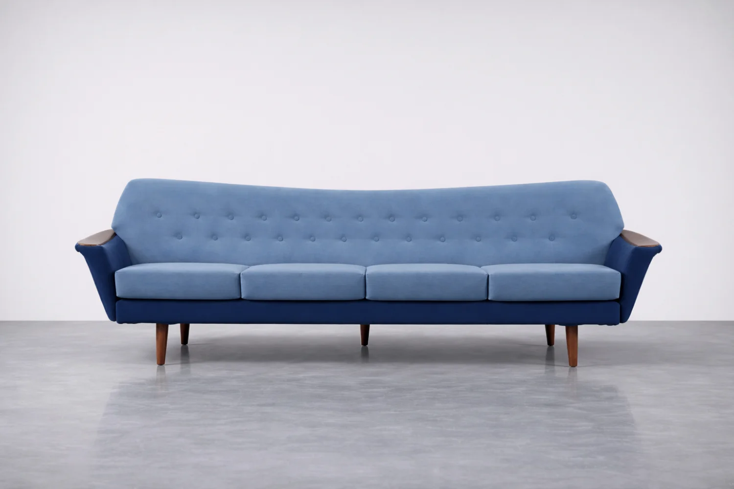 Velvet lounge suite, Holm Fabriker AB, Sweden, 1960s