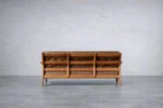 Skórzana sofa trzyosobowa, proj. Georg Thams dla A/S Vejen Polstermøbelfabrik, Dania, lata 60