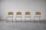 Set of 4 Cantilever Chairs, Germany, 1960s
