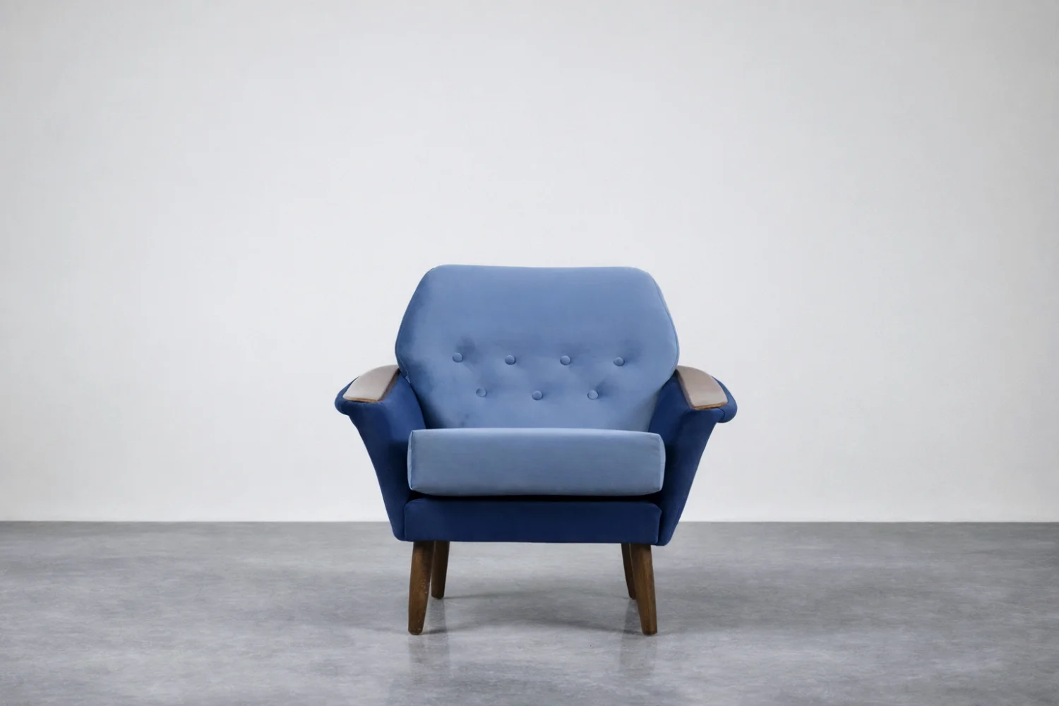 Velvet lounge suite, Holm Fabriker AB, Sweden, 1960s