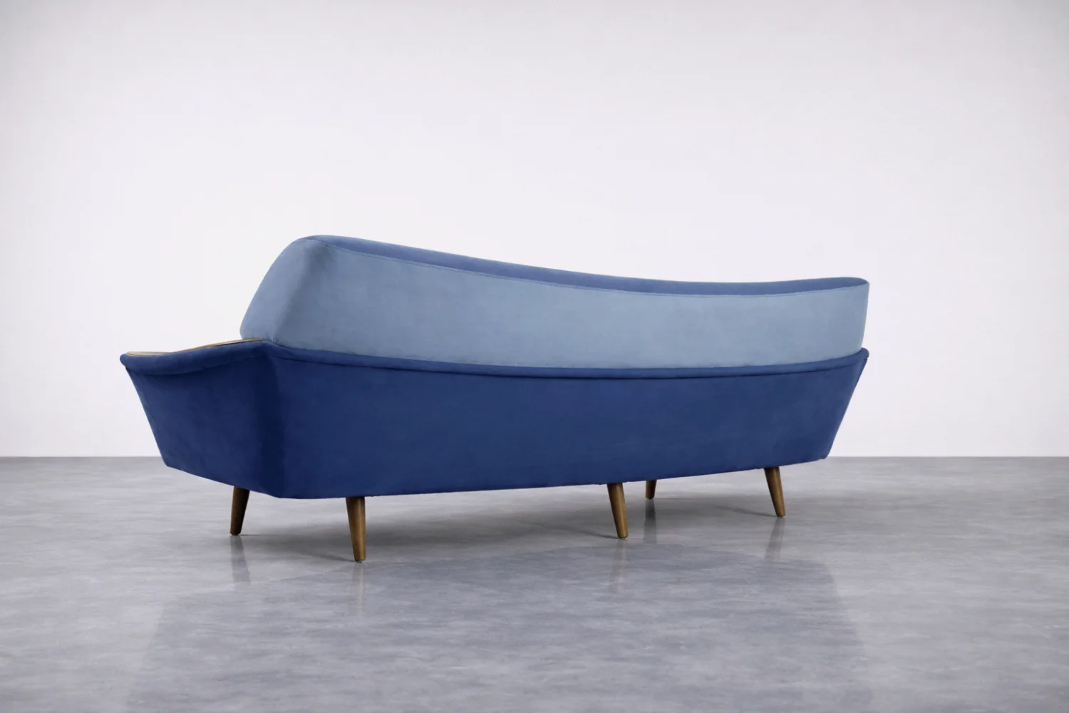 Velvet lounge suite, Holm Fabriker AB, Sweden, 1960s