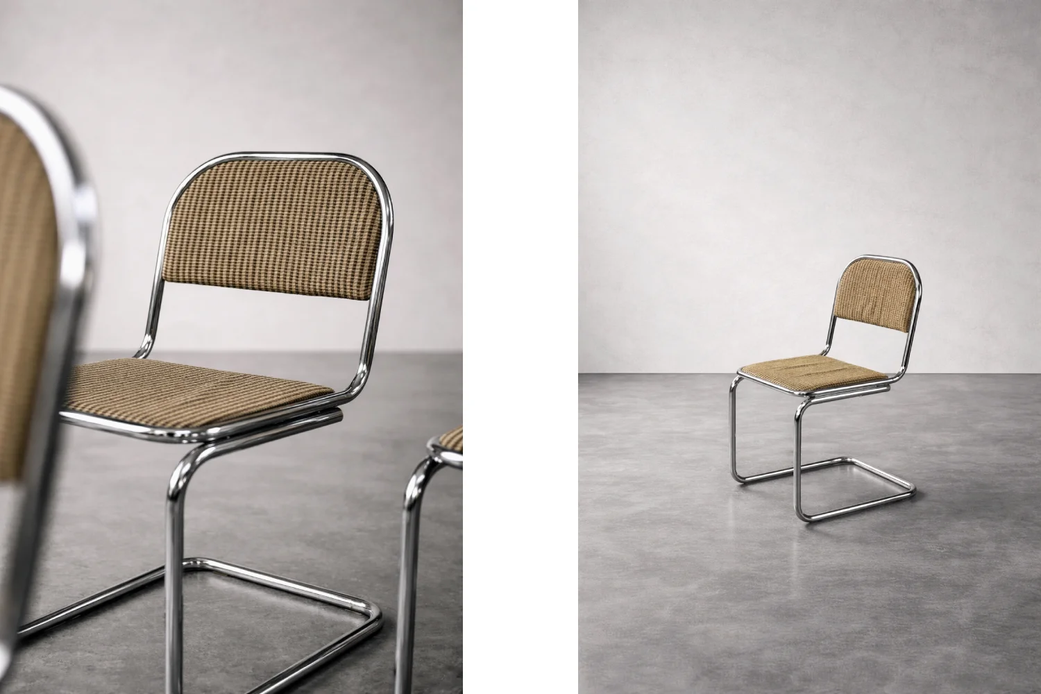 Set of 4 Cantilever Chairs, Germany, 1960s