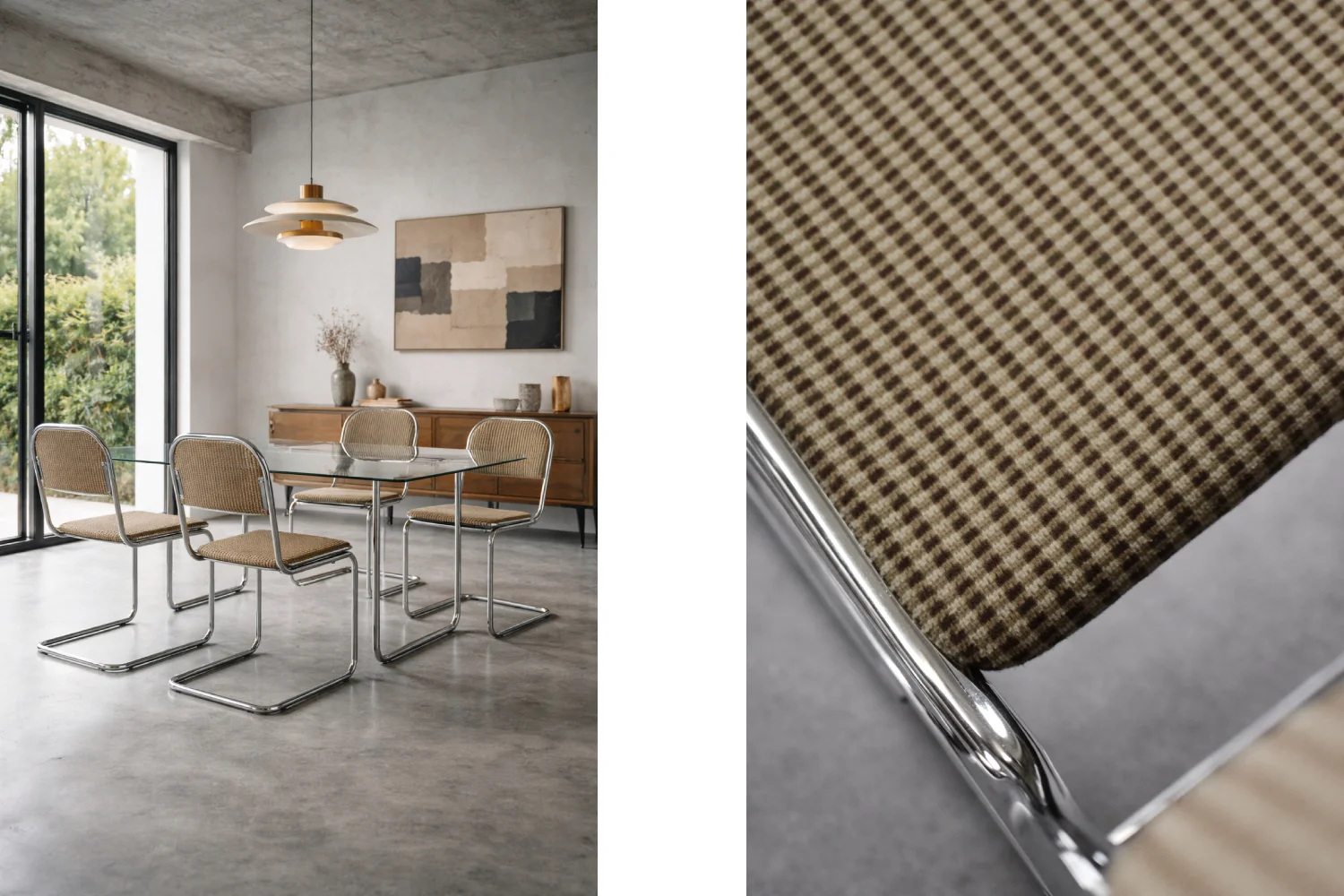 Set of 4 Cantilever Chairs, Germany, 1960s