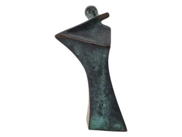 Ideen Bronze Figurine by Cleve Art-Line, Germany, 1980s