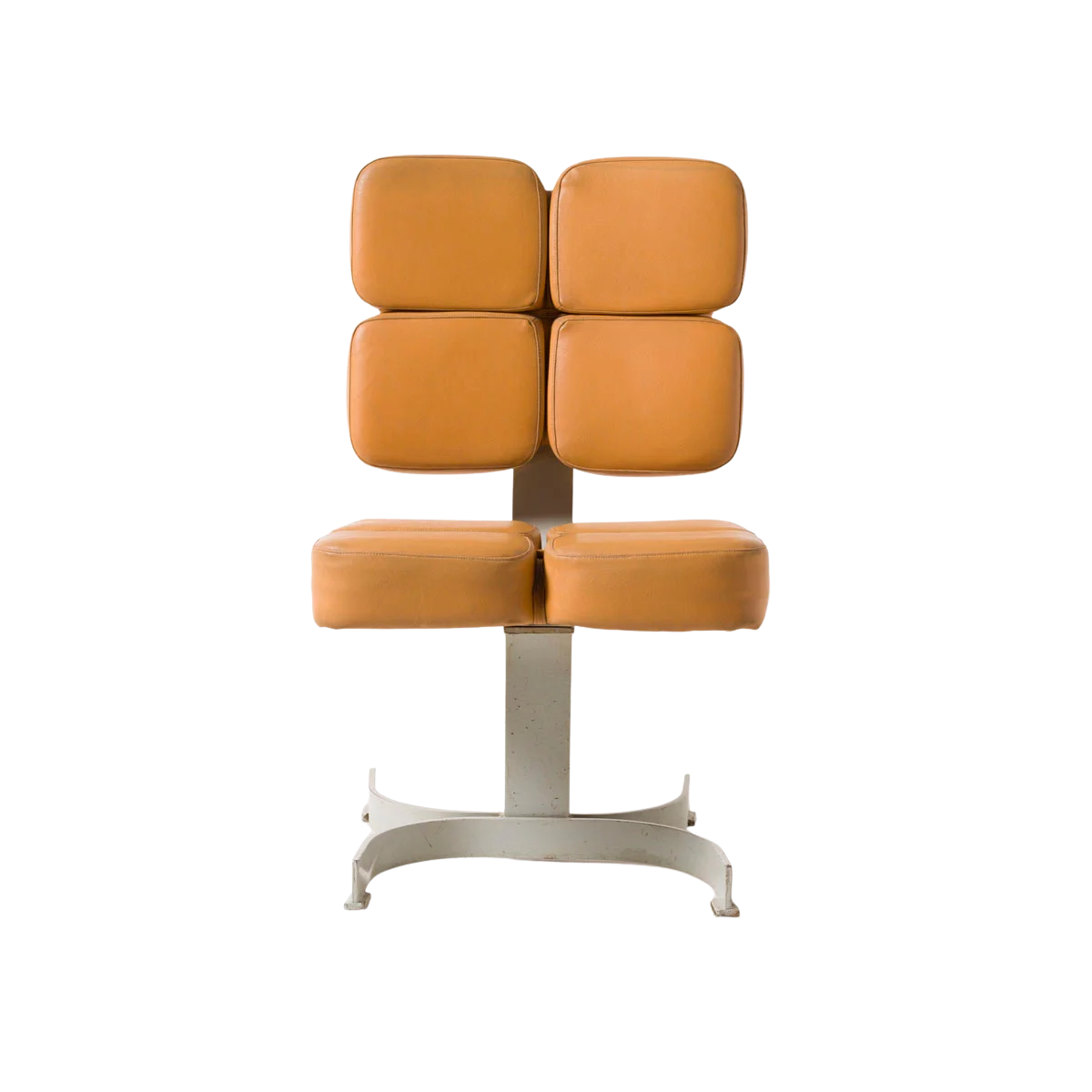Brutalist armchair, Czechoslovakia, 1970s