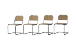 Set of 4 Cantilever Chairs, Germany, 1960s
