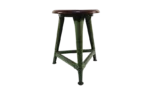 Industrial metal stool, Germany, 1950s
