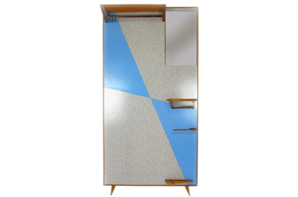 Modernist Hall Stand, Drevokov Blatna, Czechoslovakia, 1970s