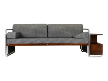 Sofa, designed by Robert Slezak, model C10, Czechoslovakia, 1930s