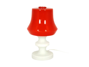 Szklana lampa, Osvetlovaci Sklo, Czechosłowacja, lata 70