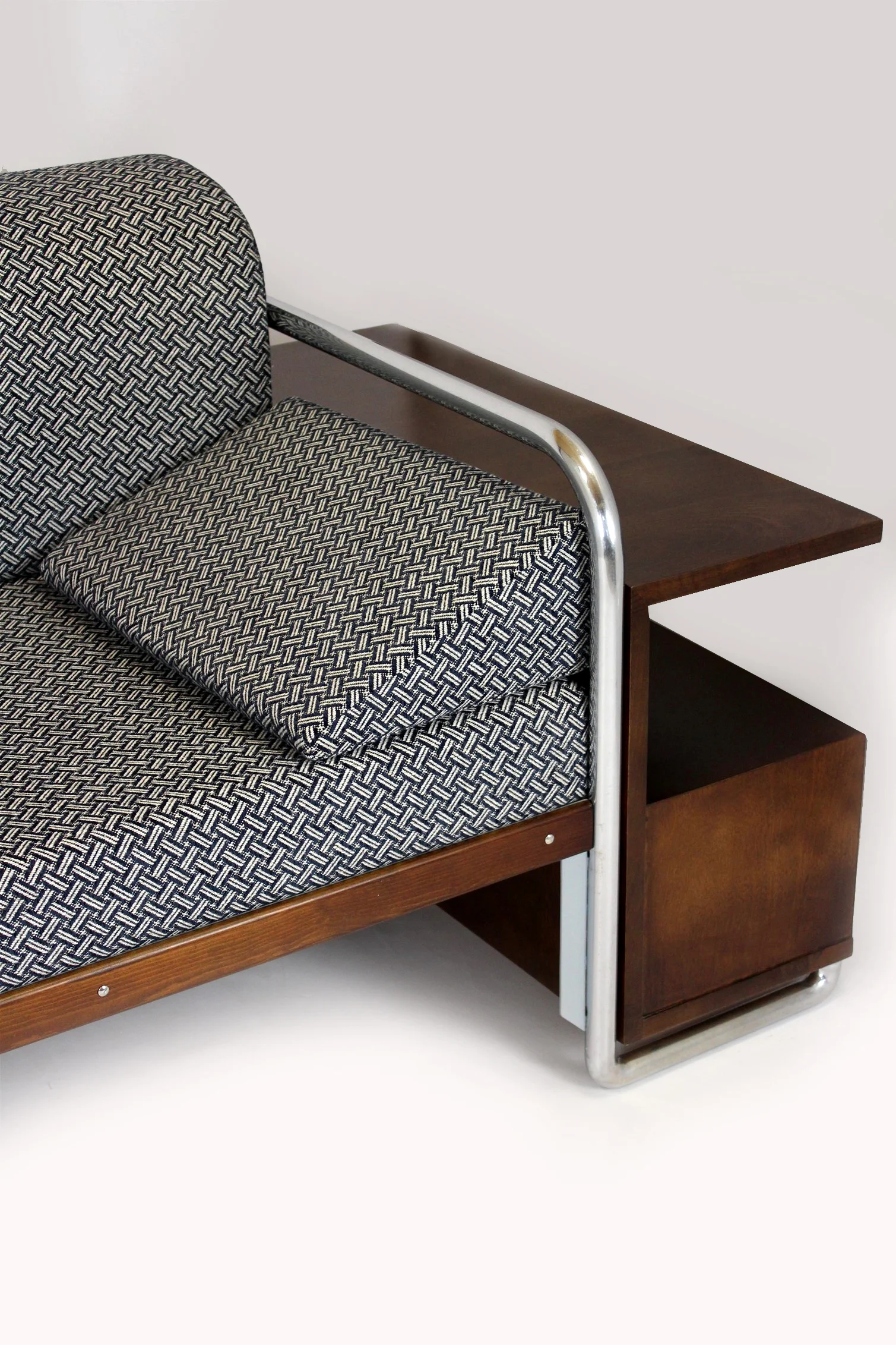 Sofa, designed by Robert Slezak, model C10, Czechoslovakia, 1930s