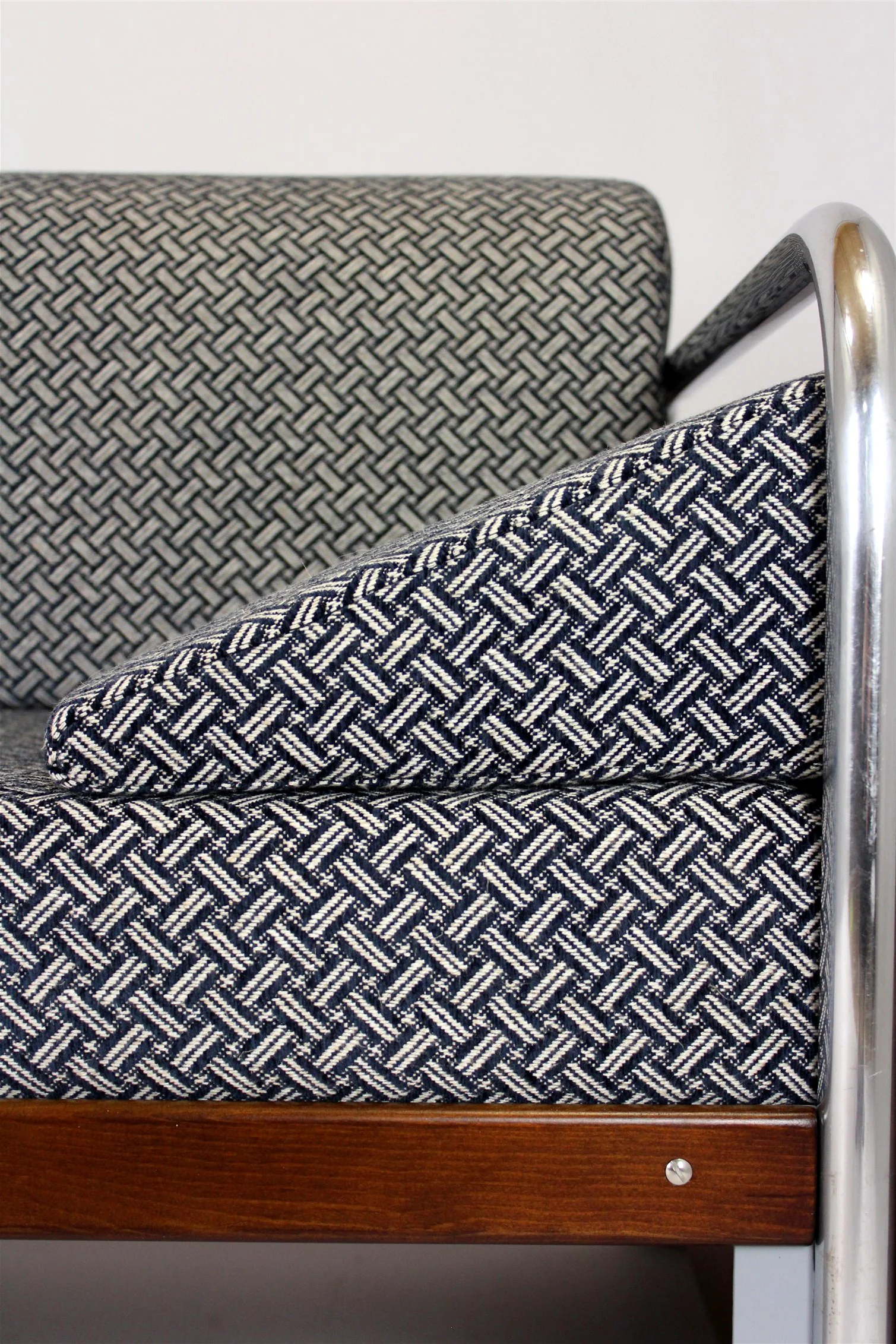 Sofa, designed by Robert Slezak, model C10, Czechoslovakia, 1930s