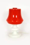 Glass lamp, Osvětlovací Sklo, Czechoslovakia, 1970s