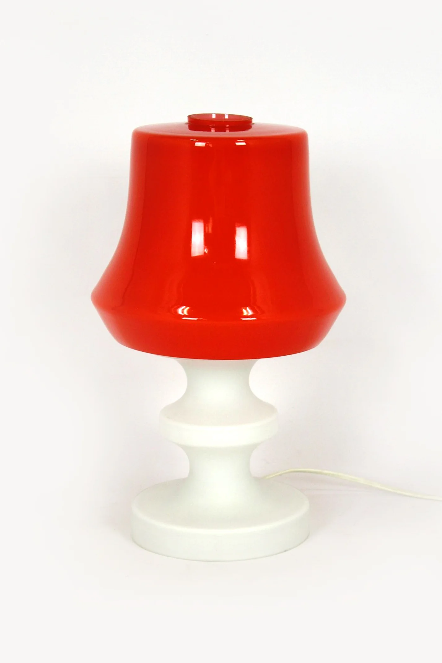 Glass lamp, Osvětlovací Sklo, Czechoslovakia, 1970s