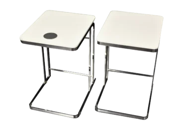 Pair of Carlotta Tables, Designed by Antonio Citterio for Flexform, Italy, 1997
