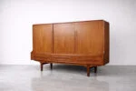 Teak highboard, Denmark, 1950s