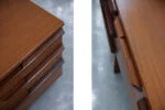 Stylish vintage teak desk, United Kingdom, 1960s