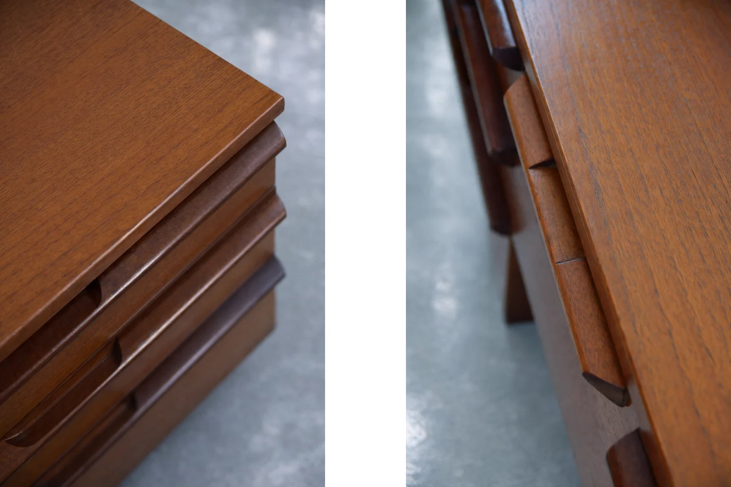 Stylish vintage teak desk, United Kingdom, 1960s