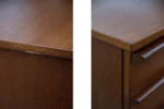 Stylish vintage teak desk, United Kingdom, 1960s