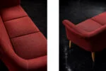 Vintage three-seater sofa, Bröderna Anderssons, Sweden, 1950s