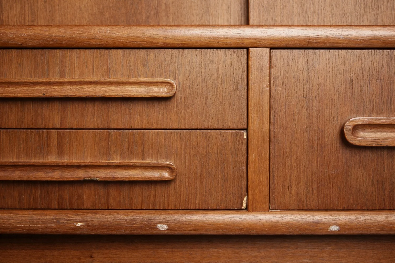 Teak highboard, Denmark, 1950s