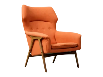 Master Mid-Century Modern Armchair, designed by T. Afdal for Bruksbo Nesjestranda Møbelfabrik, Norway, 1960s
