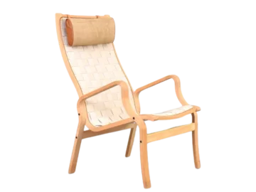 Vintage armchair, Albert model, designed by Finn Østergaard, manufactured by Skipper, Denmark, 1970s