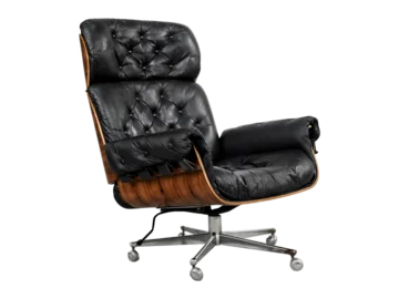 Swivel office armchair, designed by Martin Stoll for Giroflex, Switzerland, 1960s