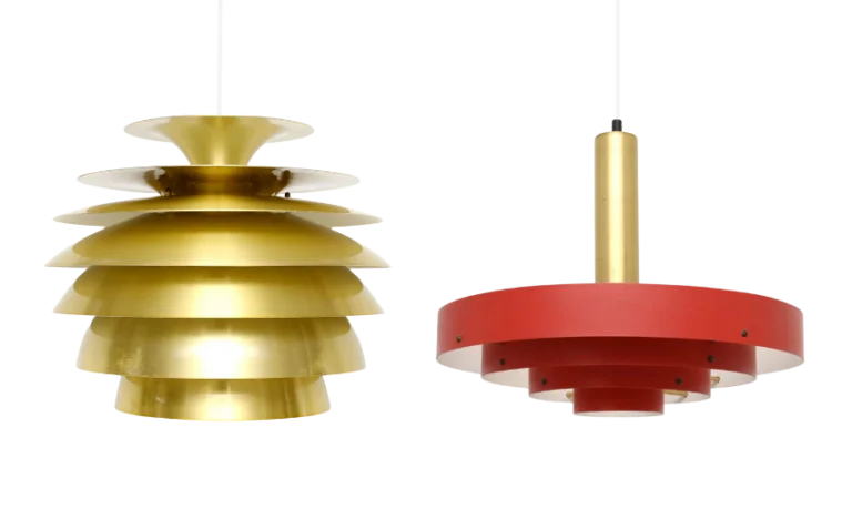 Scandinavian vintage lamps