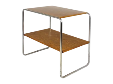 Stolik Bauhaus, model B12, proj. Marcel Breuer, lata 30