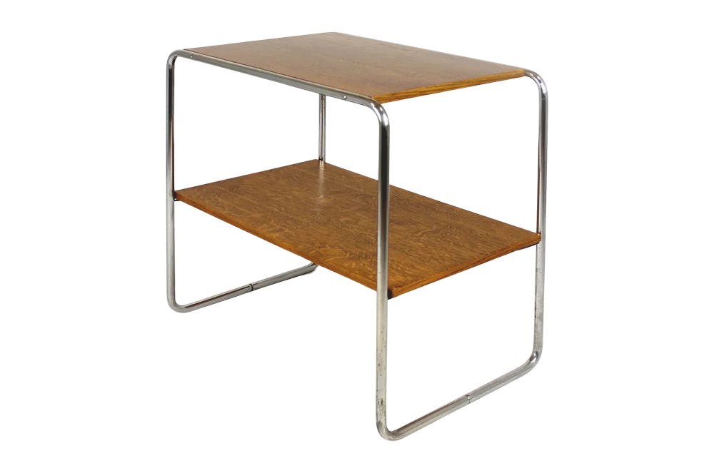 Bauhaus Table, Model B12, Designed by Marcel Breuer, 1930s