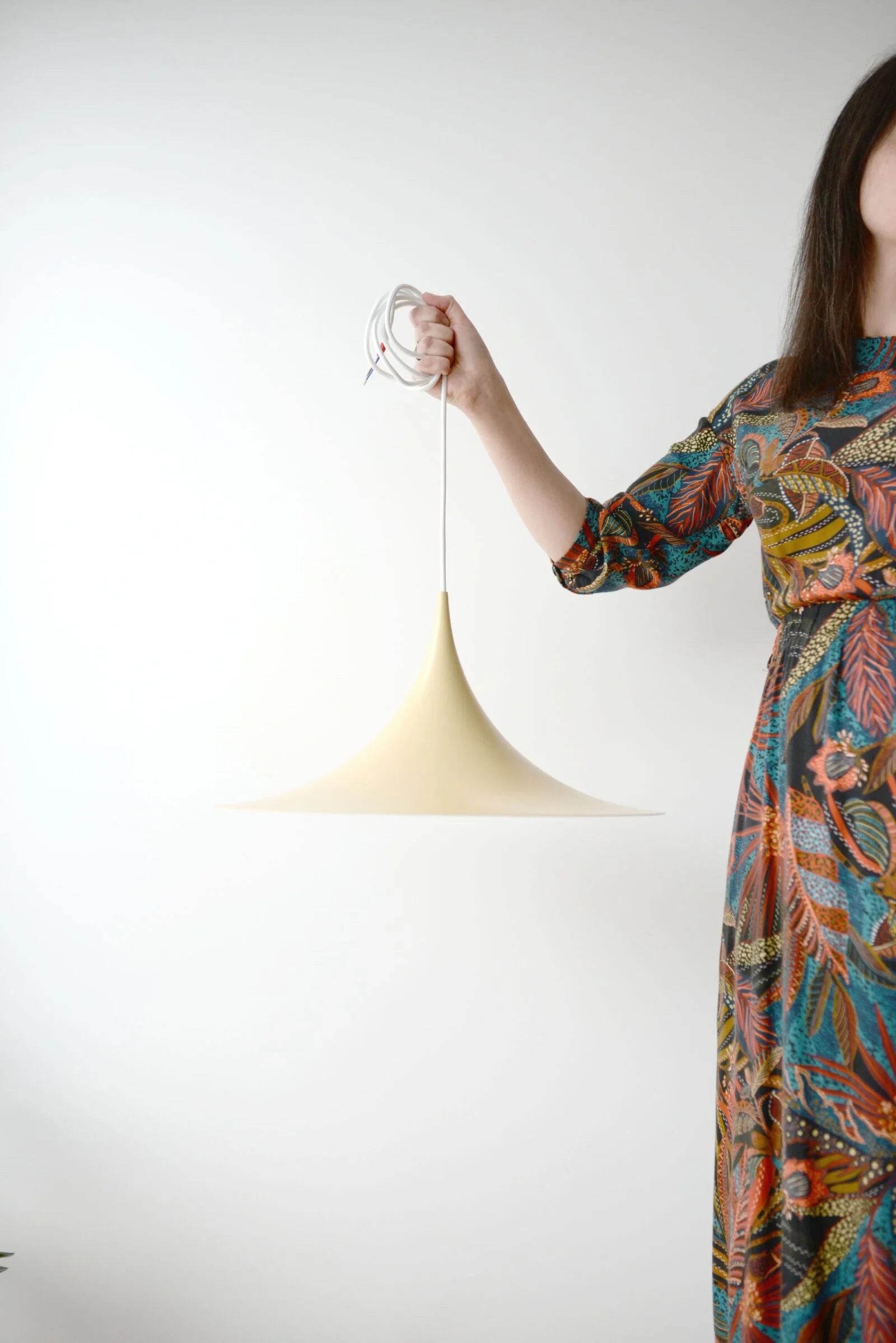 Unique Semi lamp, designed by Bonderup Thorup, Denmark, 1968